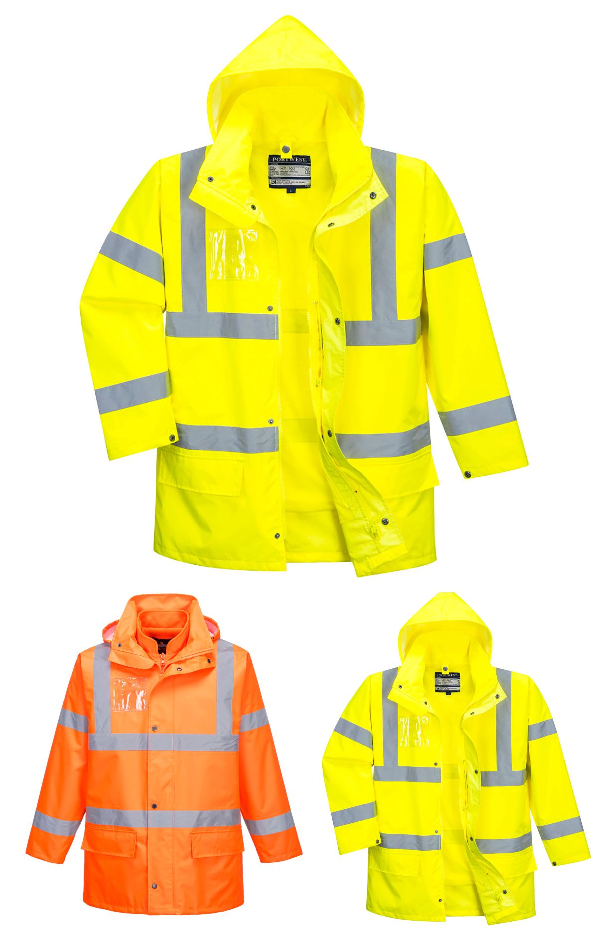 S765 Hi Vis Essential 5 in 1 Jacket  S765 Hi Vis Essential 5 in 1 Jacket